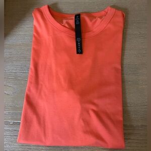 Lululemon Athletica Orange Short Sleeve